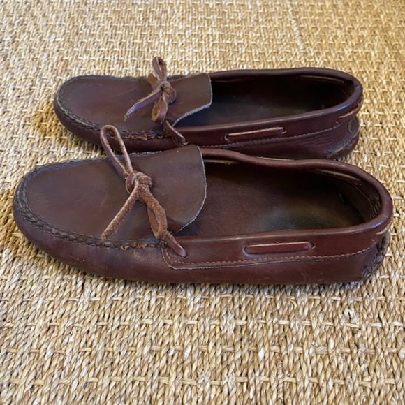 Vintage Leather Mocassins - Dark Brown - Picture 6 of 9